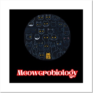 Meowcrobiology Posters and Art